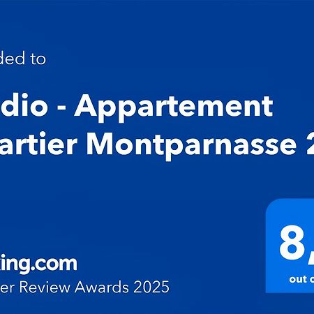 Studio - Appartement Quartier Montparnasse 2 Free Netflix Parijs Buitenkant foto