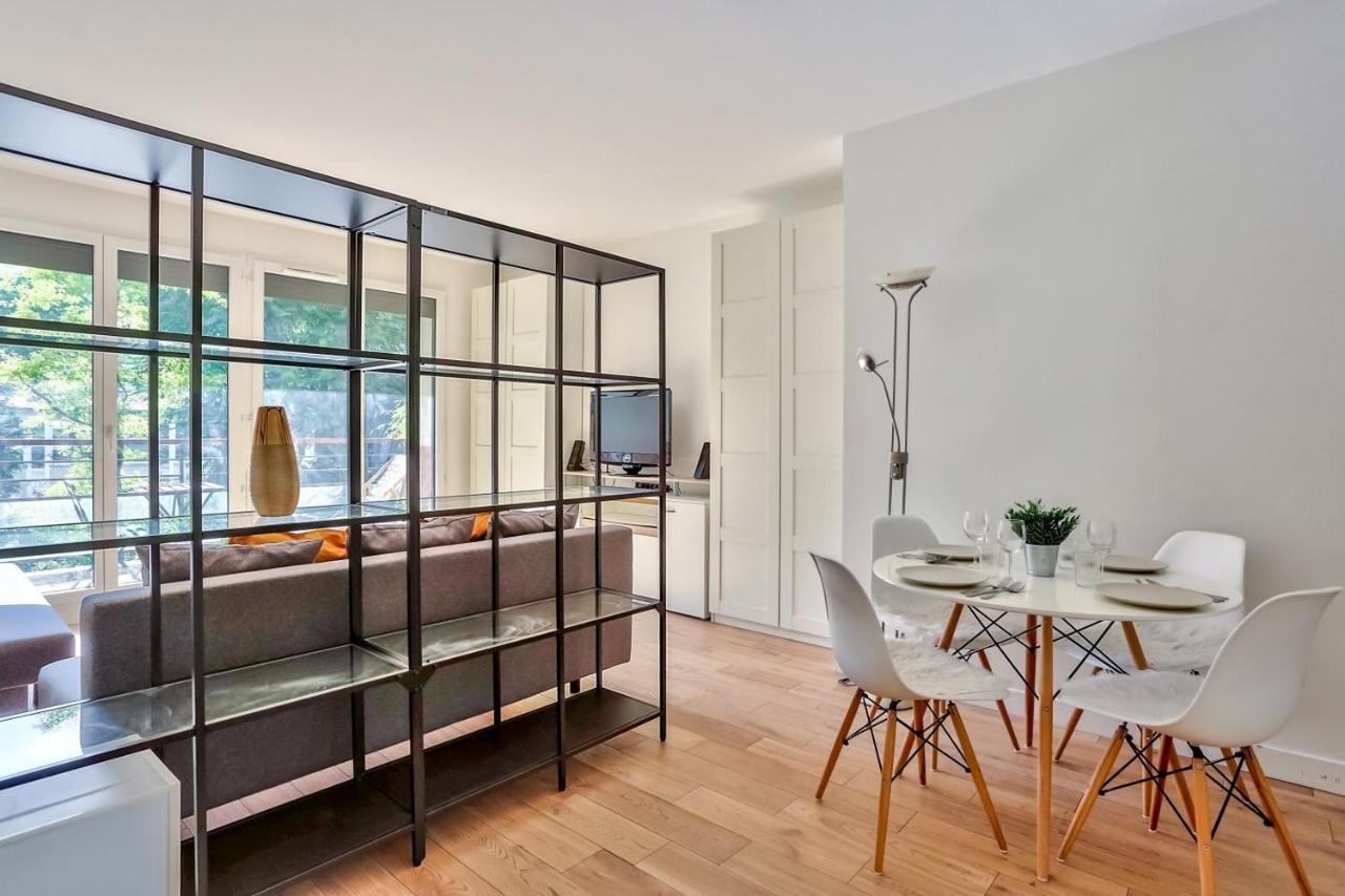Studio - Appartement Quartier Montparnasse 2 Free Netflix Parijs Buitenkant foto