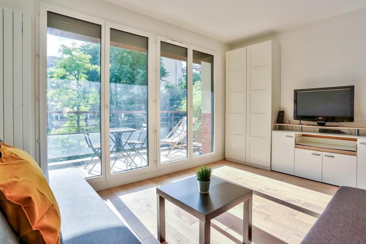 Studio - Appartement Quartier Montparnasse 2 Free Netflix Parijs Buitenkant foto