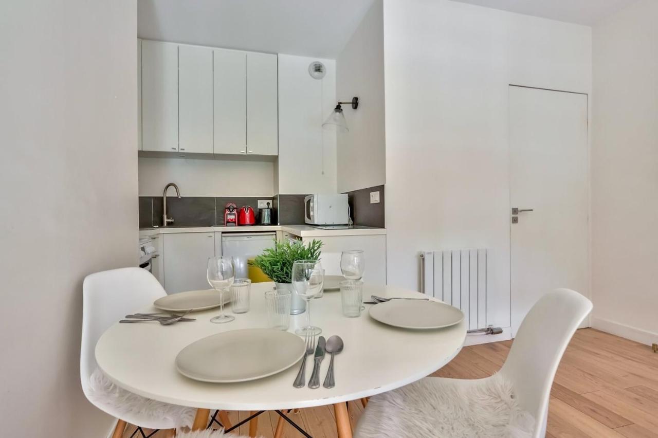 Studio - Appartement Quartier Montparnasse 2 Free Netflix Parijs Buitenkant foto